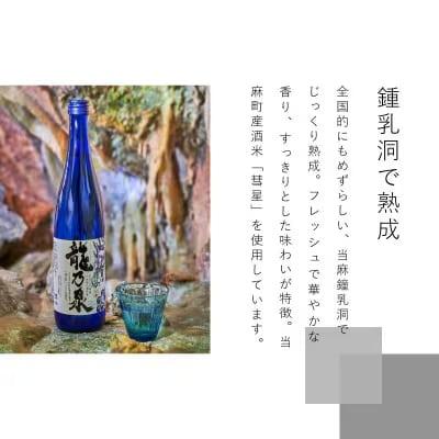 【のし対応】先行受付 令和7年産 純米大吟醸酒「龍乃泉」鍾乳洞熟成【B-008】